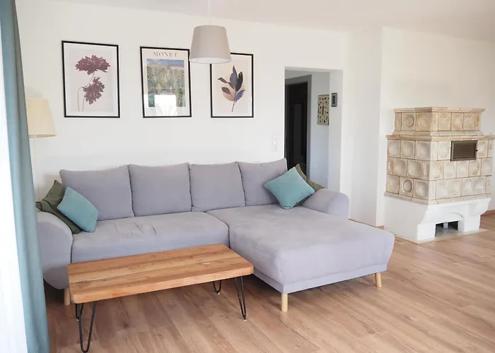 Mit Panoramablick بيت للعطل